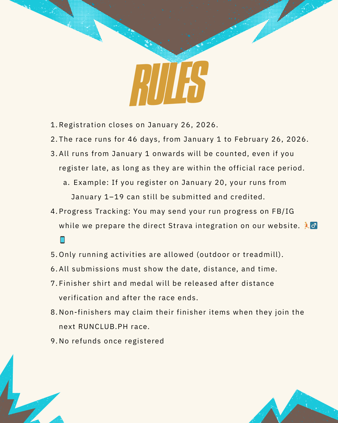 Race Rules